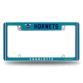 Charlotte Hornets Classic Chrome Automotive License Plate Frame