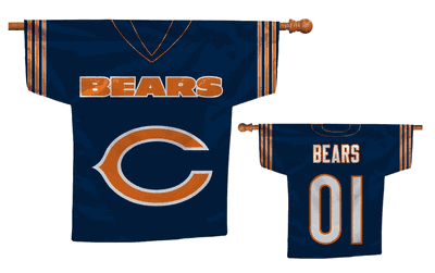 Chicago Bears Flag Jersey Design