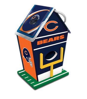 Chicago Bears NFL Birdhouse