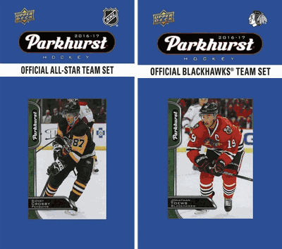 Chicago Blackhawks 2016 Parkhurst Team Set and an all-star set