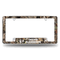 Chicago Blackhawks Mossy Oak Chrome Automotive License Plate Frame Chicago Blackhawks Mossy Oak Chrome Automotive License Plate Frame