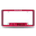 Chicago Bulls Classic 12" x 6" Chrome Automotive License Plate Frame