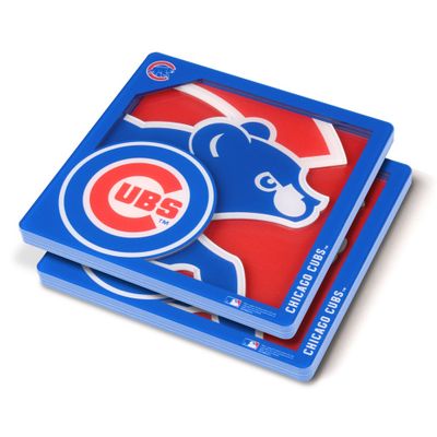 Chicago Cubs Logo 2 pack Coaster Set