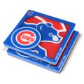 Chicago Cubs Logo 2 pack Coaster Set Chicago Cubs Logo 2 pack Coaster Set