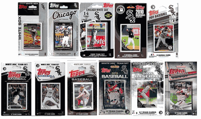 Chicago White Sox 11 Different Licensed Trading Card Team Sets
