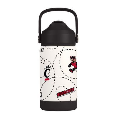 Cincinnati Bearcats Kids 12oz Stainless Steel Mascot Bottle