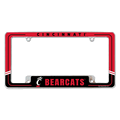 Cincinnati Bearcats Two-Tone 12"x 6" Chrome Auto License Plate Frame