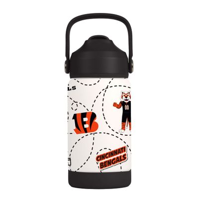 Cincinnati Bengals Kids 12oz Stainless Steel Mascot Bottle