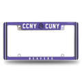 City CUNY Beavers12"x 6" Chrome Automotive License Plate Frame City CUNY Beavers12"x 6" Chrome Automotive License Plate Frame