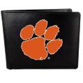 Clemson Tigers Bi-fold Wallet Large Logo Clemson Tigers Bi-fold Wallet Large Logo
