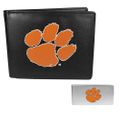 Clemson Tigers Bi-fold Wallet & Money Clip Clemson Tigers Bi-fold Wallet & Money Clip