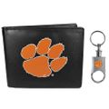 Clemson Tigers Bi-fold Wallet & Valet Key Chain Clemson Tigers Bi-fold Wallet & Valet Key Chain