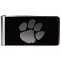 Clemson Tigers Black and Steel Money Clip Clemson Tigers Black and Steel Money Clip