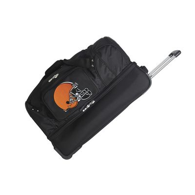 Cleveland Browns 27" Wheeled Duffel Nylon Bag