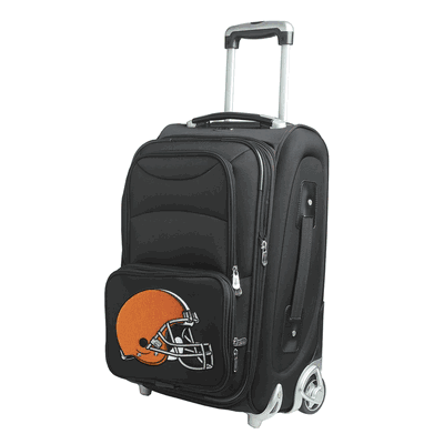 Cleveland Browns Carry-On 21" Rolling Softside Nylon