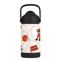 Cleveland Browns Kids 12oz Stainless Steel Mascot Bottle Cleveland Browns Kids 12oz Stainless Steel Mascot Bottle