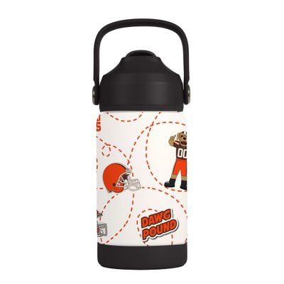 Cleveland Browns Kids 12oz Stainless Steel Mascot Bottle