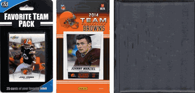 Cleveland Browns Licensed 2014 Score Team Set