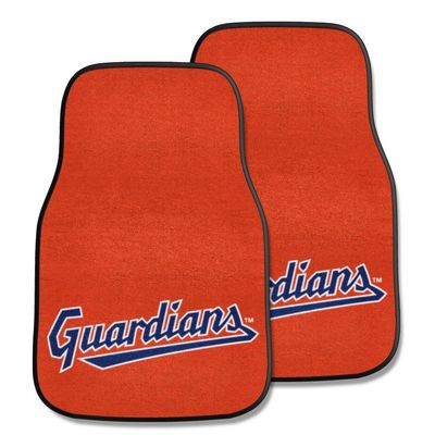 Cleveland Guardians Front 2 Piece Carpet Car Mat Set