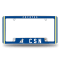 College of Southern Nevada CSN Coyotes Chrome Auto License Plate Frame