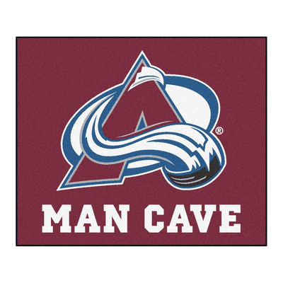 Colorado Avalanche Man Cave Tailgater Rug