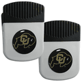 Colorado Buffaloes Clip Magnet with Bottle Opener, 2 pack