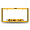 Colorado College Tigers 12"x 6" Chrome Automotive License Plate Frame Colorado College Tigers 12"x 6" Chrome Automotive License Plate Frame