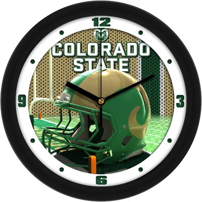 Colorado State Rams Football Helmet Wall Clock