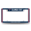 Columbus State Cougars12"x 6" Chrome Automotive License Plate Frame Columbus State Cougars12"x 6" Chrome Automotive License Plate Frame