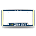 Coppin State Eagles12"x 6" Chrome Automotive License Plate Frame Coppin State Eagles12"x 6" Chrome Automotive License Plate Frame