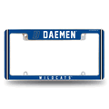 Daemen Wildcats12"x 6" Chrome Automotive License Plate Frame Daemen Wildcats12"x 6" Chrome Automotive License Plate Frame