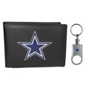 Dallas Cowboys Bi-fold Wallet & Valet Key Chain Dallas Cowboys Bi-fold Wallet & Valet Key Chain