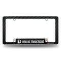 Dallas Mavericks Black 12" x 6" Chrome Auto License Plate Frame Dallas Mavericks Black 12" x 6" Chrome Auto License Plate Frame