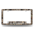 Dallas Mavericks Mossy Oak Chrome Automotive License Plate Frame Dallas Mavericks Mossy Oak Chrome Automotive License Plate Frame