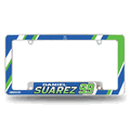 Daniel Suarez 12" x 6" Chrome Automotive License Plate Frame Daniel Suarez 12" x 6" Chrome Automotive License Plate Frame