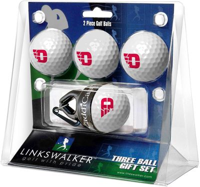 Dayton Flyers 4 Golf Ball And CaddiCap Holder Gift Pack