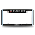 Delaware State Hornets12"x 6" Chrome Automotive License Plate Frame Delaware State Hornets12"x 6" Chrome Automotive License Plate Frame
