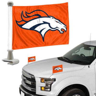 Denver Broncos Ambassador Style Flag Set