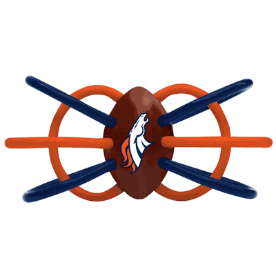 Denver Broncos NFL Winkle Teether Rattle