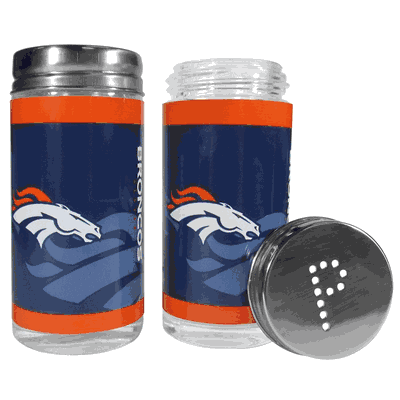 Denver Broncos Salt and Pepper Shakers