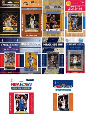 Denver Nuggets 10 Different Licensed Trading Card Team Sets