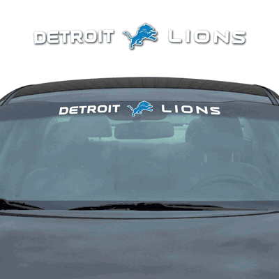 Detroit Lions Windshield Decal
