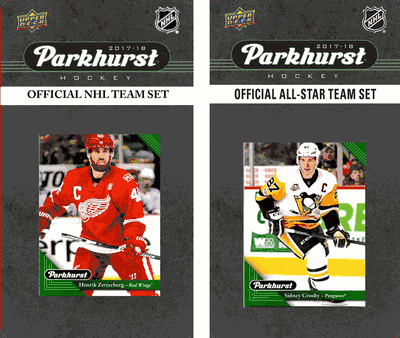 Detroit Red Wings 2017 Parkhurst Team Set and an all-star set