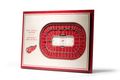 Detroit Red Wings 5 Layer Stadiumviews 3D Wall Art Detroit Red Wings 5 Layer Stadiumviews 3D Wall Art