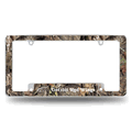 Detroit Red Wings Mossy Oak Chrome Automotive License Plate Frame