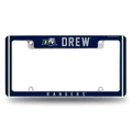 Drew Rangers12"x 6" Chrome Automotive License Plate Frame Drew Rangers12"x 6" Chrome Automotive License Plate Frame
