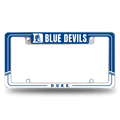 Duke Blue Devils Two-Tone 12"x 6" Chrome Auto License Plate Frame