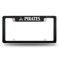 East Carolina Pirates Black 12"x 6" Chrome Auto License Plate Frame
