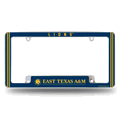 East Texas A&M Lions12"x 6" Chrome Automotive License Plate Frame East Texas A&M Lions12"x 6" Chrome Automotive License Plate Frame