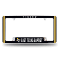East Texas Baptist�Tigers 12"x 6" Chrome Auto License Plate Frame